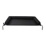 Medium Elevated Heavy Duty Dog & Cat Bed - Black