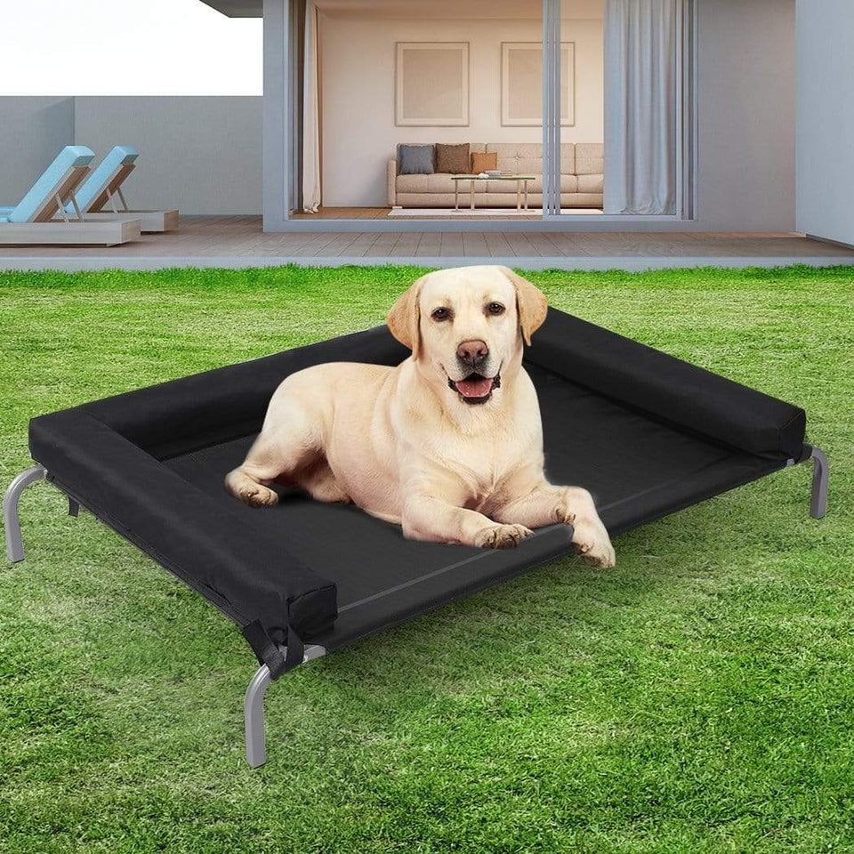 Heavy duty elevated dog sales bed