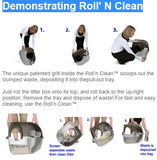 Omega Paw Roll 'n Clean Self Cleaning Cat Litter Box
