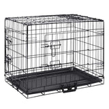 Pet Care 24inch Pet Cage - Black