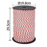 Pet Care Giantz 500m Stainless Steel Polywire Poly Tape Electric Fence