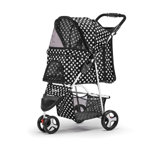 Pet Care i.Pet Pet Stroller Dog Cage Foldable Pram Spot 3 Wheels