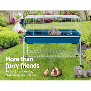 Rabbit Hutch, Guinea Pig Hutch & Bunny Cage 100cm Rabbit, Guinea Pig & Bunny Hutch