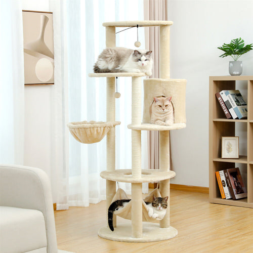 152cm Cat Scratching Post Furniture Bed for Large Cat