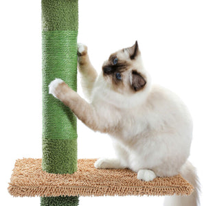 275cm Cat Scratching Post / Tree / Pole - Green