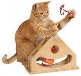 Smart Cat Tick Tock Teaser Interactive Cat Toy with Bonus Toys
