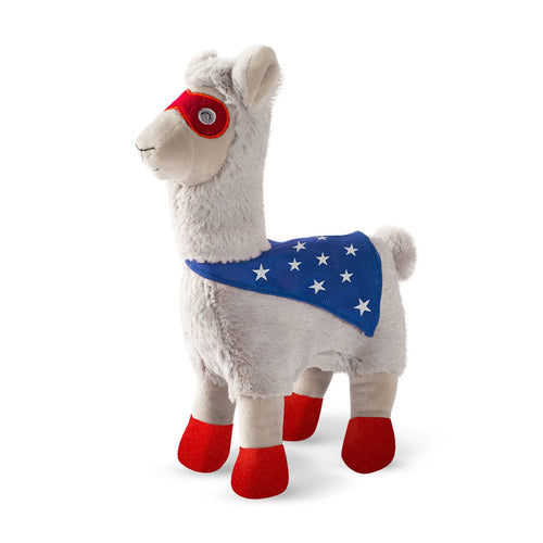 Super Llama Plush Squeaker Dog Toy