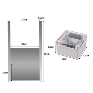 Traderight Automatic Chicken Coop Door Opener Cage Closer Timer and Light Sensor