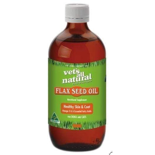 Vets All Natural Flax Seed Oil 200ml