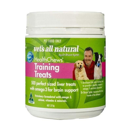Vets All Natural Health Chews Training Treat + Bonus Clicker 275g