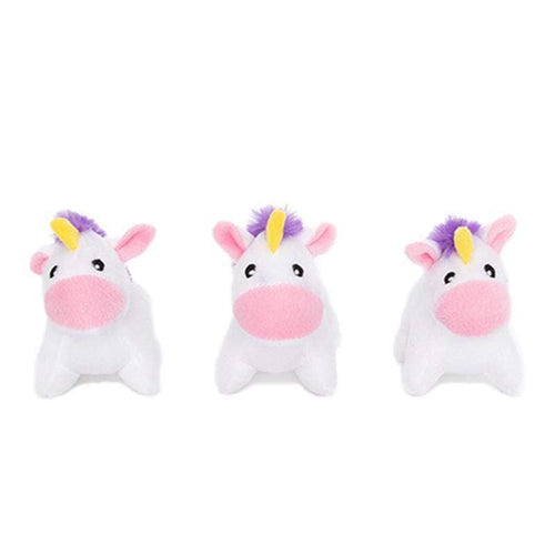 Zippy Paws Miniz 3-Pack - Unicorns